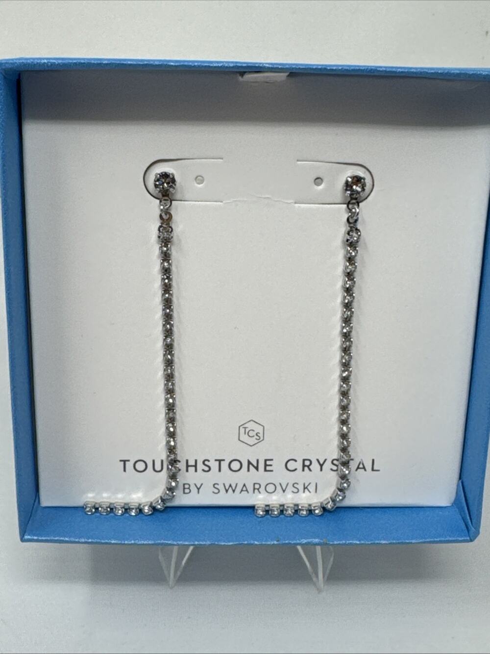 TOUCHSTONE CRYSTAL BY SWAROVSKI Off The Chain Earrings 1575E